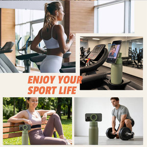 Support magnétique pour téléphone, gourde de sport en acier inoxydable 304 de 750 ml, compatible MagSafe, avec couvercle trépied, bouteille d'eau isotherme sous vide 12-24 - Product Image 5