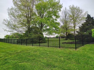 Clôture <span class=keywords><strong>de</strong></span> jardin en aluminium à 3 rails durable - Le <span class=keywords><strong>meilleur</strong></span> choix pour <span class=keywords><strong>la</strong></span> construction résidentielle et <span class=keywords><strong>la</strong></span> sécurité des propriétés en Amérique du Nord - Product Image 2
