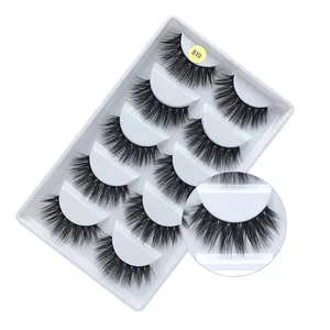 Best selling eyelashes and soft 3d fiber eyelash for beauty shop