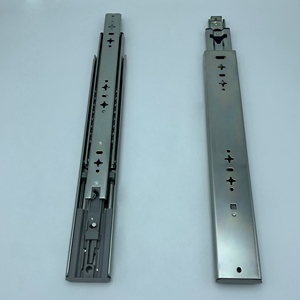 Glissière de tiroir à double ressort à extension complète, fermeture amortie, largeur 53 mm, robuste, à roulement à billes, avec amortisseur, <span class=keywords><strong>grande</strong></span> capacité de charge - Product Image 3