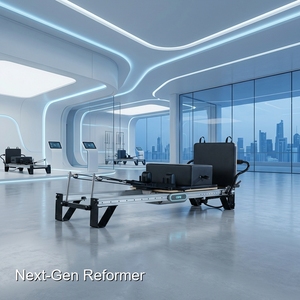 <span class=keywords><strong>Rien</strong></span> ne peut rivaliser avec le Reformer Pilates Praga Full Track, construction en alliage d'aluminium de Pilates Fittech. - Product Image 1