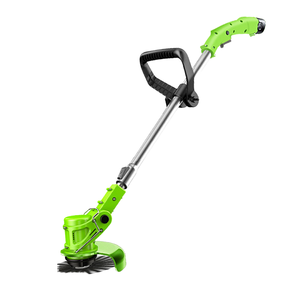 Tondeuse à gazon électrique industrielle rechargeable haute puissance 2 temps, motorisée par batterie, avec moteur en acier, petit outil de désherbage et de coupe - Product Image 1