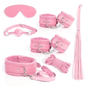 Juguetes Sexuales para Parejas, Productos para Adultos, Juego <span class=keywords><strong>de</strong></span> Sujeción <span class=keywords><strong>de</strong></span> Cuero SM, Kit <span class=keywords><strong>de</strong></span> Restricción, Correas Sexuales, <span class=keywords><strong>Esposas</strong></span> y Restricciones, Juguetes Sexuales para Adultos - Product Image 1