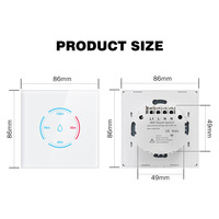 Interrupteur intelligent pour chauffe-eau WiFi, 40A, commande vocale avec Alexa et Google Home, fonction minuterie, compatible avec l'application Tuya
