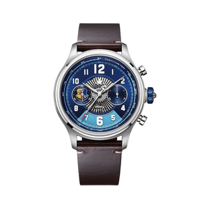 Men's 100 Meters Luxury Automatic <b>Pilot</b> Mechanical Watch Stainless Steel 20mm Luminous Waterproof Functions for Business Use - Product Image 2