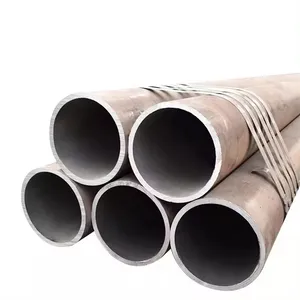 Factory Direct Sales High Quality astm a106b 1045 en100025 carbon steel pipe round tube 2" hot rolled steel pipe