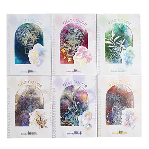 15 pièces de stickers PET argentés à chaud, série dorure, pour décoration d'album de scrapbooking, <span class=keywords><strong>collage</strong></span>, style vintage - Product Image 2