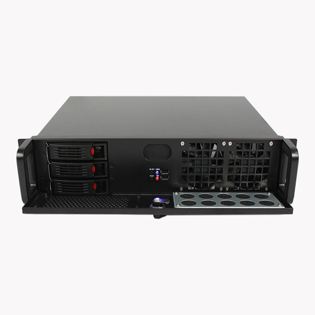 Factory Price 2U Mini ITX Server Chassis 280mm with Pci 2u Server case Rackmount Chassis for IPC