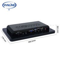 Layar Sentuh PC Panel Industri Ukuran 10,1" dengan HardDisk SSD untuk Proyek Visi Komputer