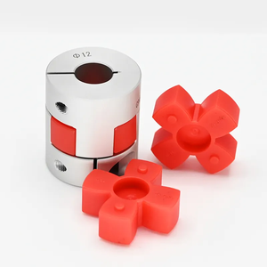 Acoplamiento de aluminio rígido tipo flor de ciruelo GF Model Spider con manguito roscado OEM TIANNIU - Product Image 2
