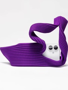Bolso cruzado de punto estilo bolsillo, superventas, para teléfono móvil, tipo calcetín, largo o corto, para Apple - Product Image 2