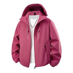 Chaqueta de Plumón de Invierno Extra Grande con Logotipo Personalizado, Unisex, Sólida, para Otoño e Invierno, Informal, Impermeable, Cortavientos, para Parejas - Product Image 3