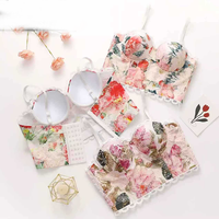 Top Corto Sexy con Estampado Floral para Mujer, Corsé de Malla Transparente, Top Corto con Estampado de Serpiente, Estilo Y2K