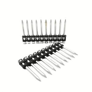 Agrafeuse pneumatique pour le travail du bois, agrafes à couronne étroite en tube d'aluminium tressé, clous en acier à haute teneur en carbone 410K pieds - Product Image 1