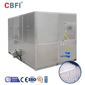 Vuông Cube Ice Maker máy, lớn 5 tấn Cube Ice Máy làm