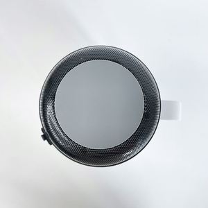 Free Shipping 14oz White Sublimation Blanks Straight Display Speaker Coffee Mug Outdoor Water <b>Bottle</b> with Handle - Product Image 2