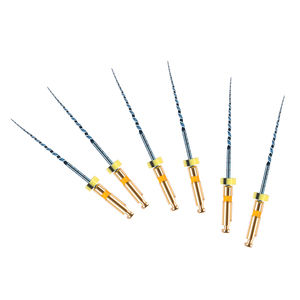 Vendita calda! Lima dentale Endo alternativo lima oro rotativo canalare 25MM flessibile 6 pz/pacco - Product Image 1