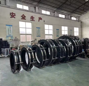 वेयरॉन DDHN-06 लचीला कनेक्टर कोपलिंग पाइपलाइन 304 कार्बन स्टील एंसी 150lbs फ्लैंज रबर विस्तार संयुक्त ओम - Product Image 3