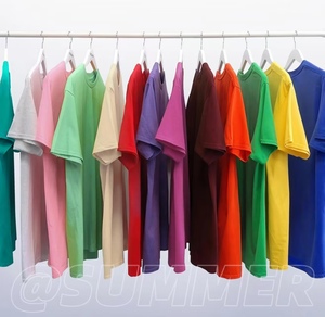 เสื้อยืดคอตตอน 100% สกรีนโลโก้ตามสั่ง ขายส่ง เสื้อยืดเปล่าคอกลม เนื้อผ้านุ่ม ระบายอากาศได้ดี เสื้อยืดคอตตอนพรีเมียมสำหรับผู้ชาย - Product Image 3