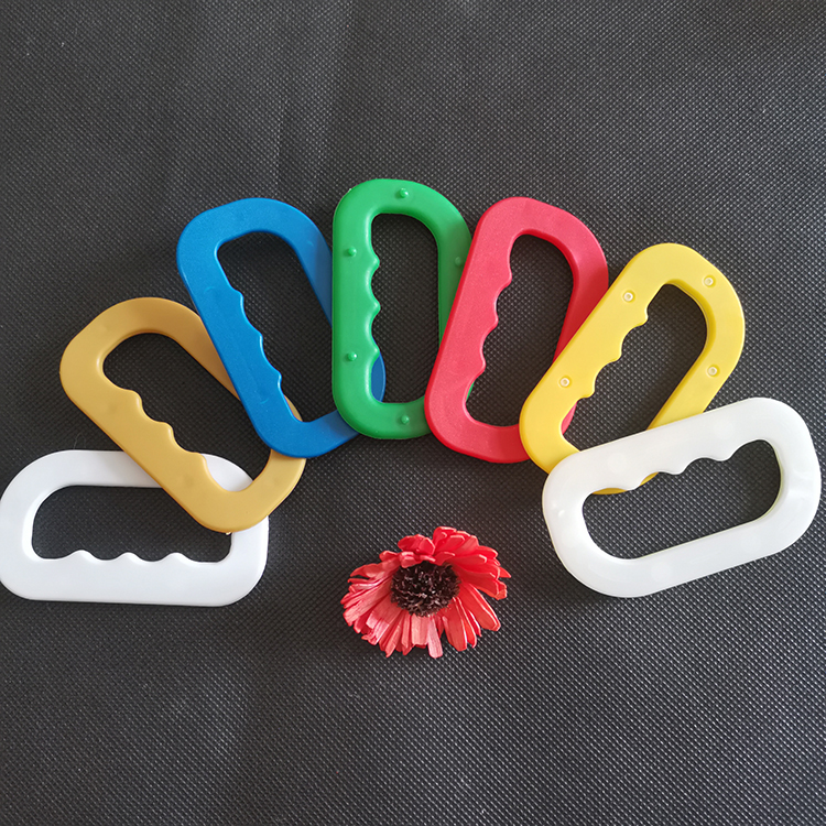 Food Packaging Detachable Plastic Rice Bag Carrying Handle Plastic Handle Grip