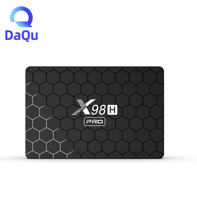 TV Box Android 12 OS X98H Pro 2G 16G 4G 32G 64G Support Custom Logo Global Version New Best Selling Smart Android Set Top Box