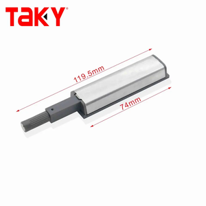 Silenziatore magnetico sistema di porte scorrevoli ammortizzatore cucina in plastica Tip-on Touch Latch Push Open Rebound Device - Product Image 2