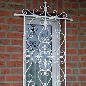 Hiện đại chống trộm cửa sổ nướng mỏng thanh thép đen an toàn tối giản - Product Image 4