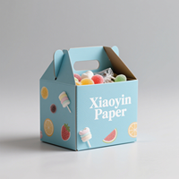 Logo imprimé personnalisé Bonbons Dessert Pâtisserie Biscuit Boîtes en papier en carton Emballage alimentaire Boîte à biscuits Paquet à vendre