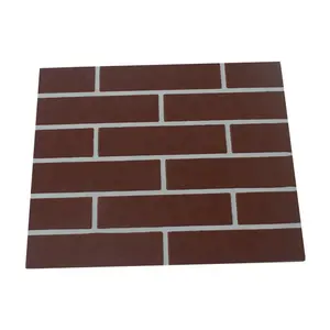 Soundproof Polish Thickness 3Mm Panels Exterior Facade Floor Slab Exterior Wall Cladding Faux Brick Paint Fiber Cement Boards