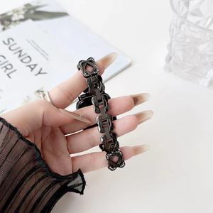 ผู้หญิงหรูหราเลดี้เพชรแฟชั่นสําหรับ <span class=keywords><strong>Apple</strong></span> นาฬิกา 9 8 <span class=keywords><strong>7</strong></span> 6 5 4 3 2 1 สายรัดข้อมือโซ่โลหะนาฬิกา smartwatch สร้อยข้อมือ - Product Image 4