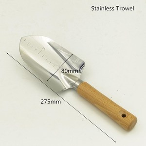 Ensemble d'outils de <span class=keywords><strong>jardinage</strong></span> pour femmes durable de 4 pièces comprenant une houe, une bêche, un râteau, des outils de terrassement à main, boîte en carton OEM personnalisable - Product Image 5