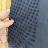 Tissu antidérapant en polyester pour vêtements de cyclisme, personnalisé avec revêtement en silicone imprimé pour shorts de vélo