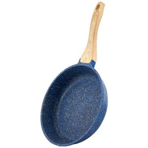 Sartén <span class=keywords><strong>antiadherente</strong></span> de aluminio de 20 CM, 24 CM y 28 CM, estilo Retro, recubrimiento de mármol, utensilios de cocina, fundición a presión, <span class=keywords><strong>2022</strong></span> - Product Image 5