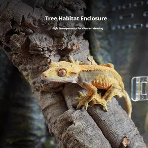 Abnehmbares <span class=keywords><strong>Terrarium</strong></span> aus klarem <span class=keywords><strong>Acryl</strong></span>, stabiles Reptiliengehege für Geckos, Vogelspinnen, Spinnen, einfache Aufzuchtbox für Insekten und Haustiere - Product Image 5