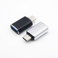 Adaptador USB Otg, adaptador USB de tipo C, convertidor macho hembra, USB trenzado a tipo C 3,0 Otg, Compatible con teléfono móvil y portátil
