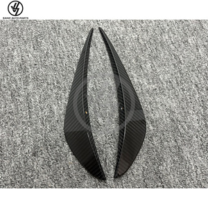 Nouveaux canards de pare-chocs avant en fibre de carbone sèche brillante style R pour 720S 2015-2018, ajustement précis 1:1 - Product Image 6