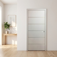 Porte intérieure moderne en bois massif de haute qualité avec isolation acoustique pour hôtels, appartements, chambres, maisons et villas