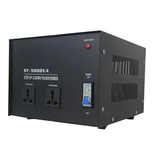 5kva電圧コンバーター220vから110v110vから220vステップアップ/ダウン電圧コンバーター電圧トランス