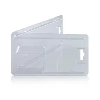 OEM personnalisé en usine, emballage sous blister à clapet en cire fondue en plastique PVC jetable transparent clair pour produits électroniques