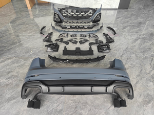 Kits de Carrocería para Audi Q8 2017-2023, Estilo Q8 2024, Cubiertas de Parachoques Delantero y Trasero, Venta al Por Mayor - Product Image 2