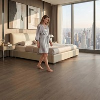 12mm Laminated Wood Flooring ENF Grade Natural Wood Grain Waterproof Oak Timber Wood Floor Manufacturer