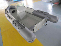 Bateau pneumatique à rames avec direction, en Hypalon ou en PVC, RIB-650C