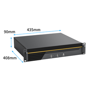 BKHD OEM 2U Host de computadora industrial de montaje en rack Intel J4125 J6412 4 núcleos 1 LAN NIC <span class=keywords><strong>6</strong></span> * COM RS232 RS485 GPIO Linux/WIN10/7/<span class=keywords><strong>XP</strong></span> - Product Image 5