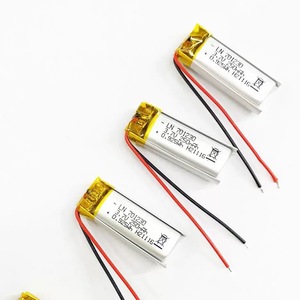 Pengiriman Cepat Baterai Lithium-Ion Polymer Bersertifikat KC CE Un38.3 3.7V 180mAh 3.7Wh Lipo 601230 Baterai Lithium-Ion - Product Image 5