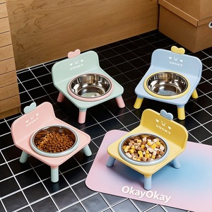 Bol d'alimentation Lucky Pet avec support pour le cou, 18,5x20x6,5 cm, pour chats et chiens, bols pour nourriture et eau - Product Image 1