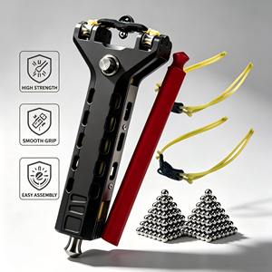 Nuevo Tirachinas Portátil para Exteriores, Modelo de Disparo Rápido Automático, Catapulta con Cargador de Bolas de Acero, Diseñado para Tiro Competitivo - Product Image 4