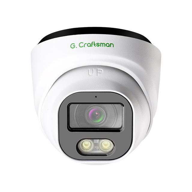 GR-HFW-M8S 8 MegaPixel 4K Colorful Night Vision Waterproof POE Indoor Outdoor Vandproof CCTV Turret Dome Eyebal IP CCTV Camera