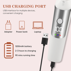 เครื่องกำจัดหนังด้านเท้าแบบมืออาชีพ รุ่นใหม่ล่าสุด เครื่องขัดเท้าไฟฟ้าสำหรับขจัดผิวหนังที่ตายแล้ว - Product Image 3