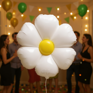 Ballon Margarita en feuille métallique 97x110cm, décoration de fête, sac de 12 pièces - Product Image 3