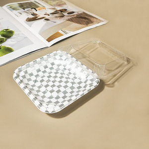 กล่องบรรจุภัณฑ์ปลาแซลมอนชุดเล็กภาชนะพลาสติก PP แบบใช้แล้วทิ้งกันฝ้าสำหรับรับประทานอาหารขนมหวานซาซิมิ - Product Image 3